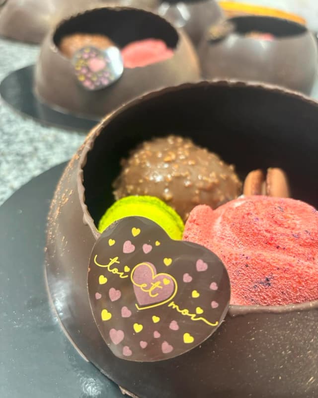 Vitrine de pâtisseries